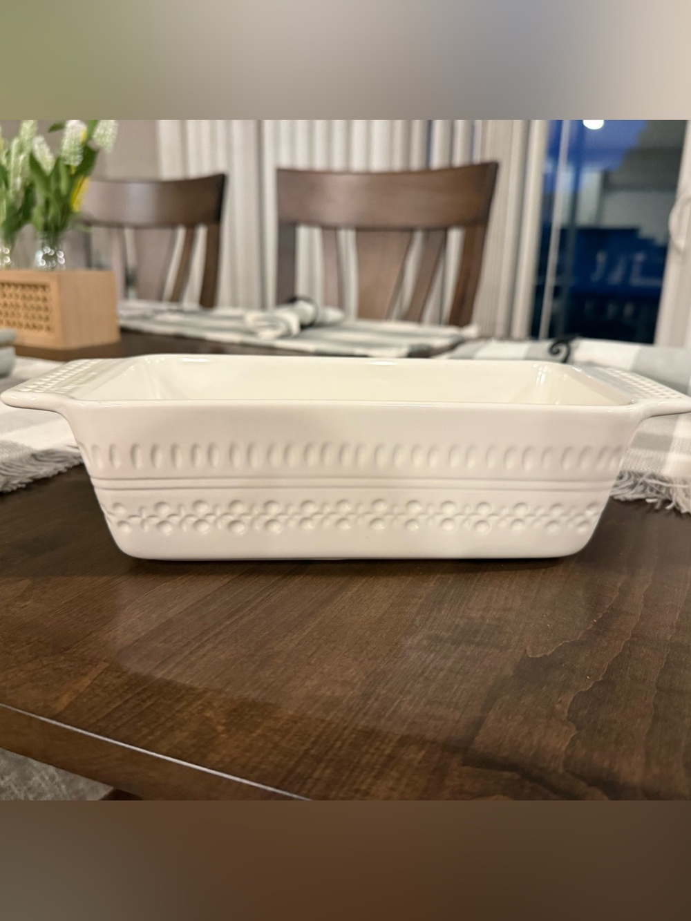 Lenox Kate Spade Willow Drive cream loaf pan